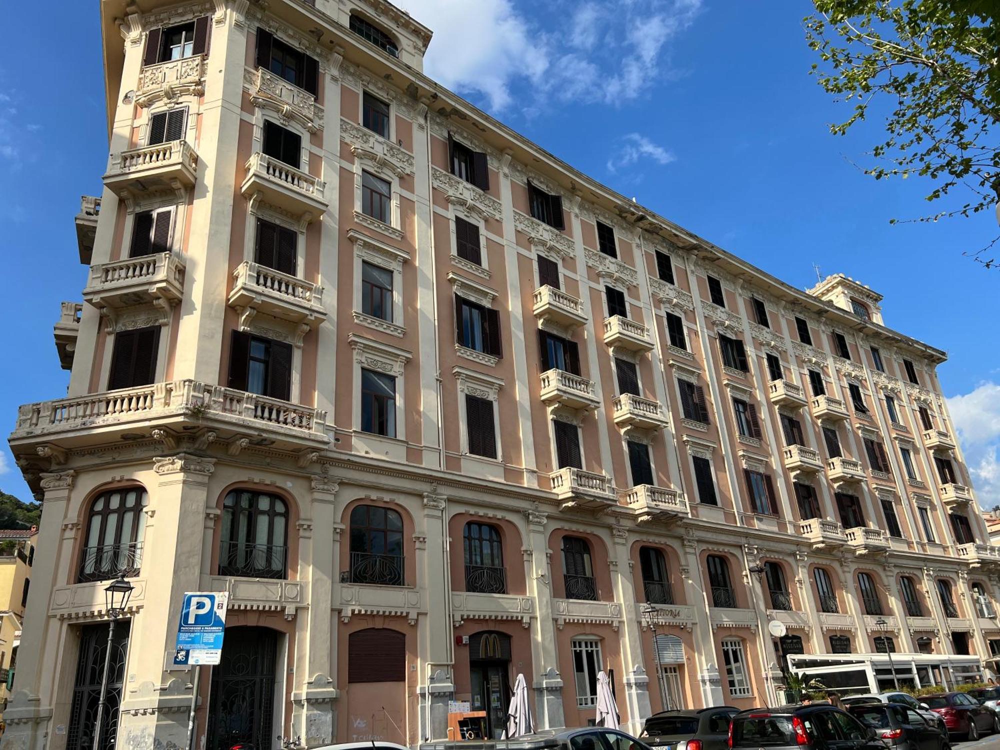 Blue Sea View Apartment サレルノ エクステリア 写真